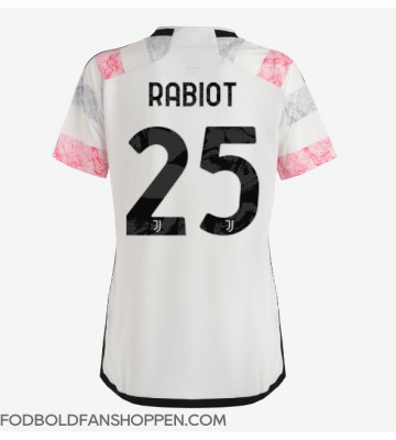 Juventus Adrien Rabiot #25 Udebanetrøje Dame 2023-24 Kortærmet